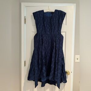 Abbey Glass, OLIVIA DRESS NAVY ORGANZA